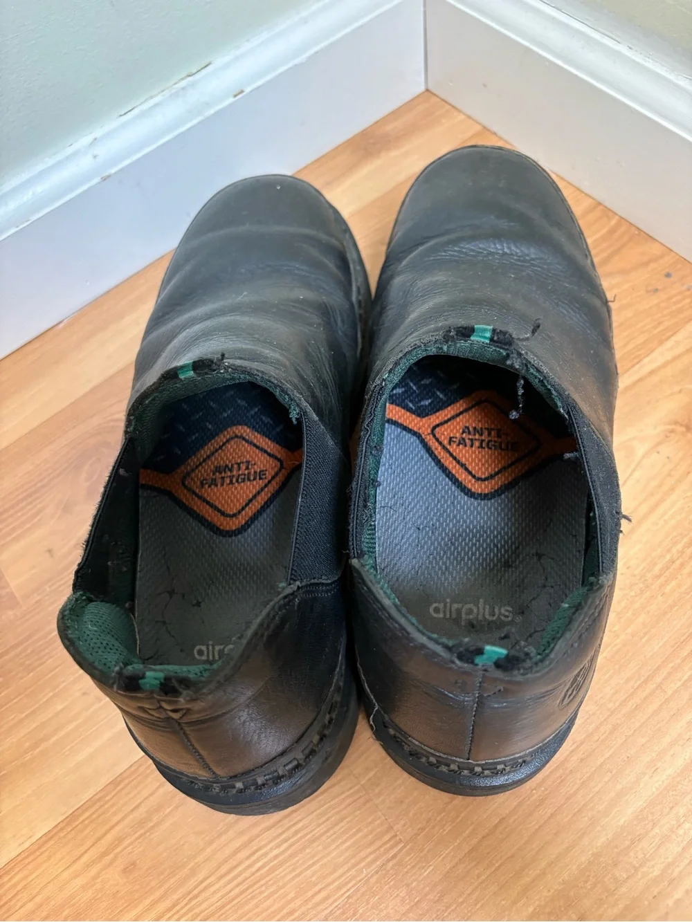 Georgia Boot Men's Black Leather Chukka Work Boots